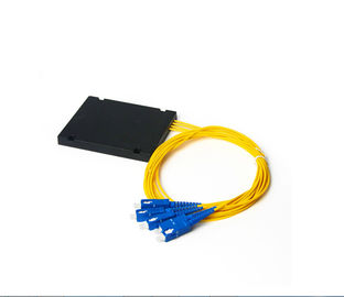 comprar Onda 1260-1650 del funcionamiento del solo modo del divisor de la fibra óptica del PLC del conector del SC online manufacture