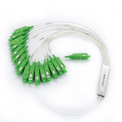 comprar Divisor de fibra óptica PLC monomodo SC APC 1x16 para aplicación de Internet FTTH online manufacture