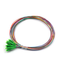 comprar Coleta de la fibra óptica de los corazones del LC APC 12 con la virola de cerámica de la alta precisión online manufacture