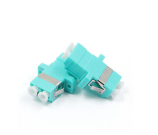 comprar Tipo de una sola pieza de los adaptadores del conector de la fibra óptica del LC DX OM3 para la caja de distribución online manufacture
