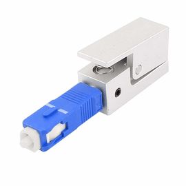 comprar El adaptador desnudo cuadrado 9/125 del cable de fribra óptica del SC Metal solo modo material online manufacture