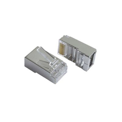 comprar Conectores RJ45 modulares CAT6 8P8C a granel con contactos recubiertos de oro, botas Snagless y más de 1000 ciclos de apareamiento online manufacture