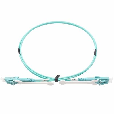 comprar Conector de tipo LC de tira Multimodo Duplex Cordón de parche de fibra óptica 40Gb LSZH 2.0mm online manufacture