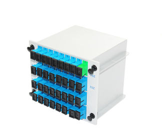 comprar Material plástico del SC APC/de la PC del casete de la fibra óptica de 32 bases con 3 años de garantía online manufacture