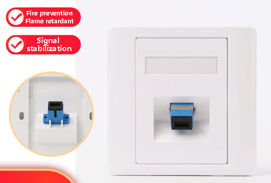 comprar Conector LC/SC montado en un solo polo con enchufe compatible con todos los enchufes estándar online manufacture