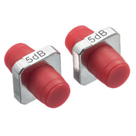 comprar FC - tipo rojo enchufable resistencia del casquillo del atenuador óptico fijo de la PC de FC de la temperatura alta online manufacture