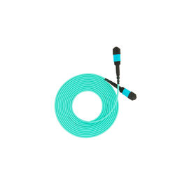comprar Varón - cable OM3 del varón MPO MTP - 300 base 50/125 12 con pérdida de inserción baja online manufacture