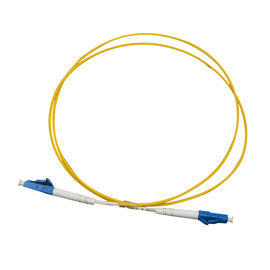 comprar SC/UPC - PVC de fibra óptica a una cara/LSZH/OFNR del amarillo del cordón de remiendo del LC/del UPC SM online manufacture