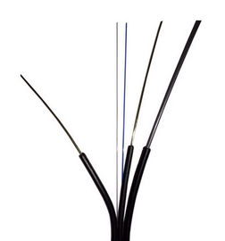 comprar Material ULTRAVIOLETA e ignífugo del color negro de la fibra óptica de descenso de la base al aire libre del cable 2 de LSZH online manufacture