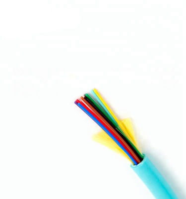 comprar FTTH 12 Cable de fibra óptica multimodo de color personalizado OM3 Distribución en interiores online manufacture