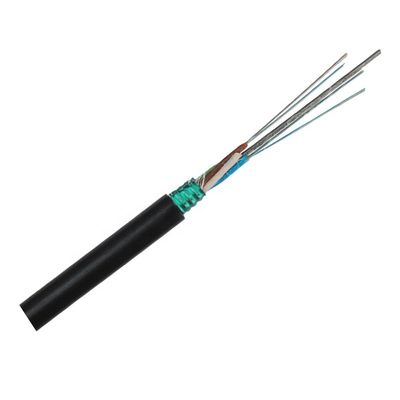 comprar Cable de distribución de fibra óptica GYTS monomodo con 12/24/28/48/72/96 núcleos y bloqueo de agua para aplicaciones en conductos/aéreas online manufacture