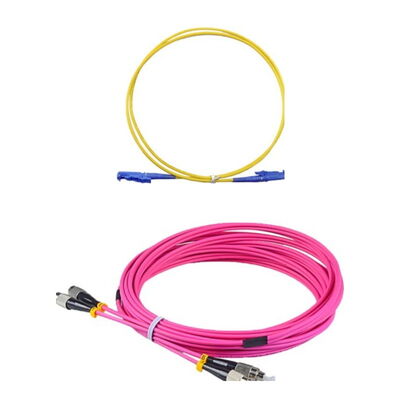 comprar G657A2 Cordón de parche de fibra óptica de modo único insensible a la flexión con radio de flexión mínimo de 7,5 mm para aplicaciones FTTH MDU online manufacture