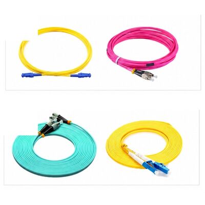 comprar LSZH Libre de halógenos OS2 G652D Fibra óptica de modo único con pérdida de inserción de 0,20 dB para centro de datos en interiores online manufacture