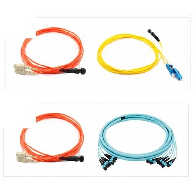comprar 12 Pigtail de fibra óptica codificada por color con conector SC APC para aplicaciones de modo único OS2 online manufacture