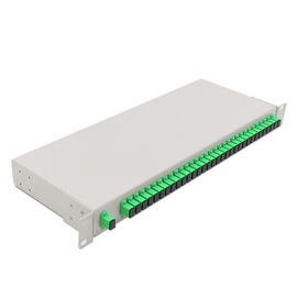 comprar Divisor de la fibra del solo modo del soporte de estante 3 años de garantía con el Sc/el conector de APC online manufacture