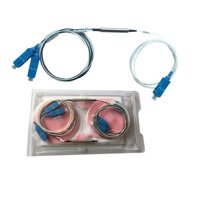 comprar Baja pérdida de inserción FWDM Fibra óptica WDM con amplio rango de longitud de onda y alto aislamiento del canal online manufacture