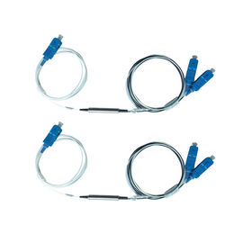 comprar 1,2 tubo del metro G657A2 0.9m m filtro FWDM 1 x 2 conector del SC UPC/de la fibra óptica de acero del ABS online manufacture