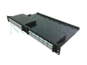 comprar 144 puerto 1U marco de distribución de la fibra óptica de 19 pulgadas SPCC con el módulo de MPO Cassete online manufacture