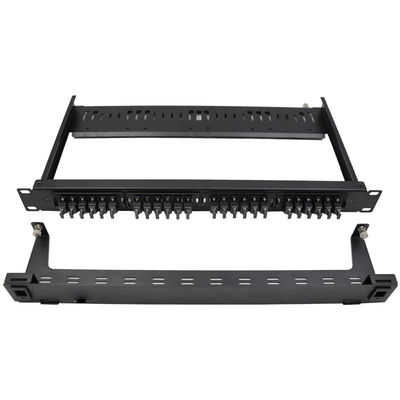 comprar Panel de Fibra Óptica de Montaje en Rack 1U con 96 núcleos LC y Caja Deslizable para Aplicaciones de Alta Densidad online manufacture