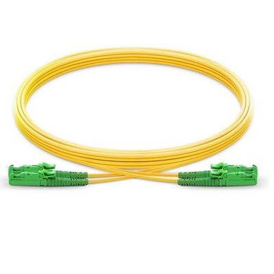 comprar Cable de Fibra Óptica Dúplex Monomodo APC E2000 con Material LSZH y Longitud Personalizable online manufacture