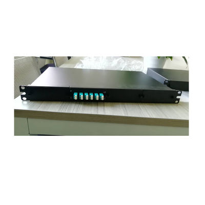 comprar Panel de Fibra Óptica de Montaje en Rack 1U con Resorte Ovalado para Fibra de Cinta 16C/32C y Cassettes MTP-16 online manufacture