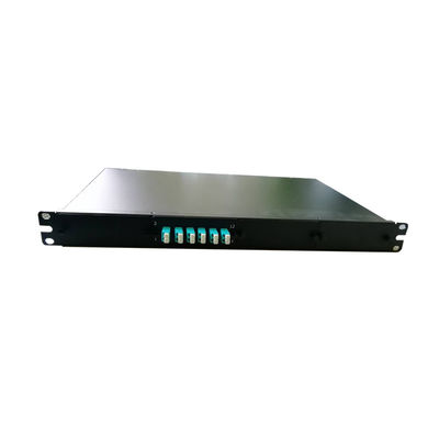 comprar Color negro 1U 19' de montaje en bastidor Panel de parche de fibra óptica con conector MPO de cinta 16C / 32C online manufacture