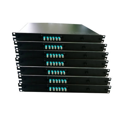 comprar Bastidor de distribución de fibra óptica de alta densidad de 19 pulgadas para montaje en rack con conector MPO/MTP online manufacture