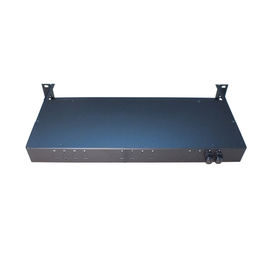 comprar pérdida de inserción de la caja de distribución de la fibra óptica del soporte de estante 1U 8C 12C 24C 32C 48C 0.35dB 0.5dB online manufacture