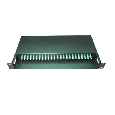 comprar Panel de parches de fibra óptica MPO MTP 32C con resorte oval para centros de datos de alta densidad online manufacture