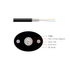 comprar Estructura autosuficiente LSZH de FTTH de la envoltura ignífuga del cable de fribra óptica online manufacture