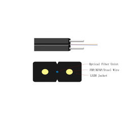comprar La fuerza de alta resistencia ligera FTTH del cable de fribra óptica G652D proyecta el uso online manufacture