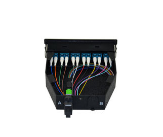 comprar Adaptador del LC de la fibra del panel de remiendo del casete del conector MPO del solo modo del LC 12 conveniente online manufacture
