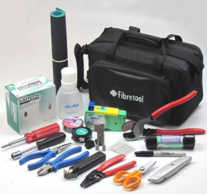 comprar Kit de herramientas de fibra óptica HW-306B con mochila ligera, tijeras de Kevlar y pelacables 5 en 1 para técnicos online manufacture