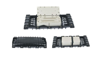 comprar Tipo horizontal recinto de la junta de la fibra óptica para 24 fibras 3 en hacia fuera la PC negra 3 online manufacture