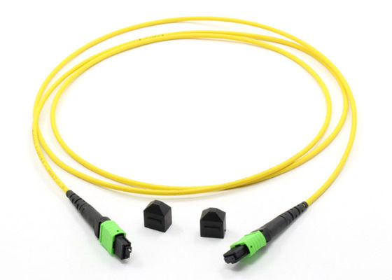 comprar Modo único MPO MTP Cable MPO Hombre a MPO Mujer 8/12 Cordón de parche de fibra con material LSZH online manufacture