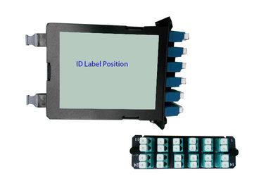 comprar casetes descargados recinto de alta densidad de la fibra 4x FHD del soporte de estante de las fibras 1U 96 FHD online manufacture