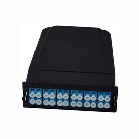 comprar Conector de Mpo Mtp del módulo del casete de los plásticos MPO y casete de Mpo Mtp del adaptador del duplex del LC online manufacture