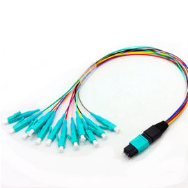 comprar hembra baja del cable MTP de la pérdida de inserción 12F MPO MTP al cable del desbloqueo del solo modo del ST APC online manufacture