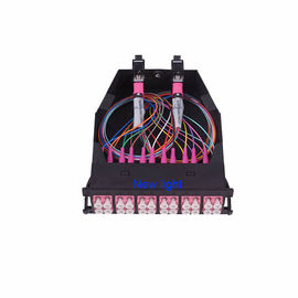 comprar Metal la caja óptica de la fibra con la caja óptica de los casetes LGX de la base de la fibra del adaptador/ODF MPO-LC 12 online manufacture