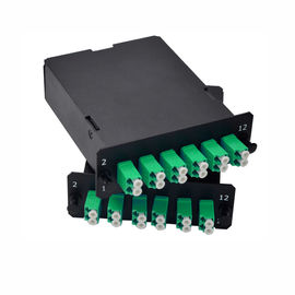 comprar El casete de MPO/de MTP contiene el conector a dos caras del LC para el panel de remiendo de Mpo online manufacture