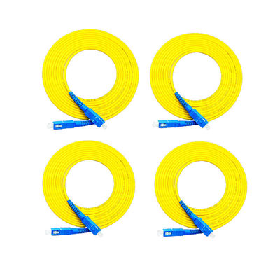 comprar 2.0mm Diámetro LC-LC Conector Cordón de parche de fibra óptica blindado con longitud personalizable online manufacture