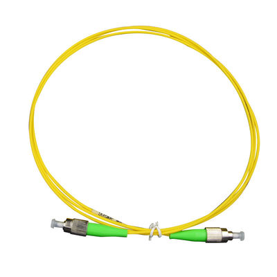 comprar Cable de Fibra Óptica FC APC con Conectores Metálicos Tipo Tornillo Simplex 9/125 SM de 2 Metros de Longitud online manufacture