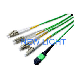 comprar El cable de fribra óptica de Mpo del conector de la fibra de Mtp 12 conecta el casete de la fibra de Mpo online manufacture