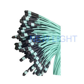 comprar 12 conector con varios modos de funcionamiento de Mpo del cable de fribra óptica del cable del filamento MPO MTP con los extremos de la fibra de Mtp Mpo online manufacture
