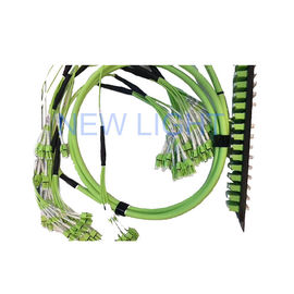 comprar 12 base MPO femenino al cable con varios modos de funcionamiento 3.0m m hacia fuera MPO MTP del cable del LC de la fan online manufacture