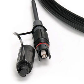 comprar Cable a una cara con varios modos de funcionamiento impermeable de la fibra del cordón de remiendo de la fibra óptica del SC del cable de descenso OM3 online manufacture