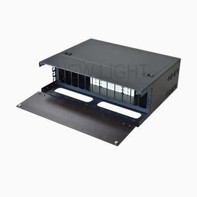 comprar Panel de Parcheo de Fibra Óptica de 3U y 144 Núcleos con Puerto SC y Tamaño Estándar de 19 Pulgadas para Redes FTTH online manufacture
