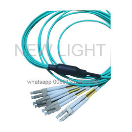comprar Cable del remiendo del cable/OM3 OM4 40G 100G Mpo de la rama MPO MTP del LC Uniboot online manufacture