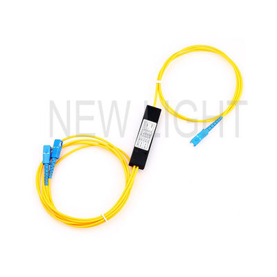 comprar Dispersor de PLC de modo único 1x2 1x4 1x8 1x16 con tubo de acero inoxidable para redes de fibra óptica online manufacture