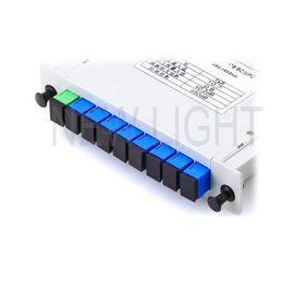 comprar Divisor de acero desnudo del Plc de la fibra del tubo 1x2 de la fibra los 250μM con el conector, fibra óptica del divisor online manufacture